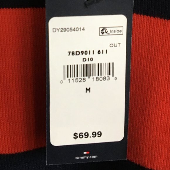 NWT Tommy Hilfiger Men's Crew Neck Cotton Sweater - Picture 11 of 13